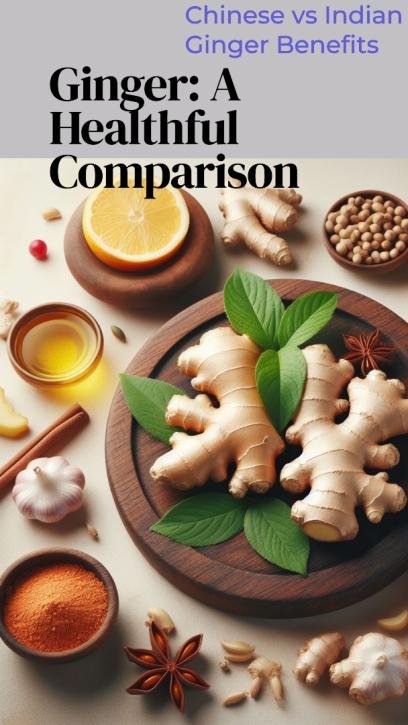 Chinese Ginger vs Indian Ginger Health Benefits